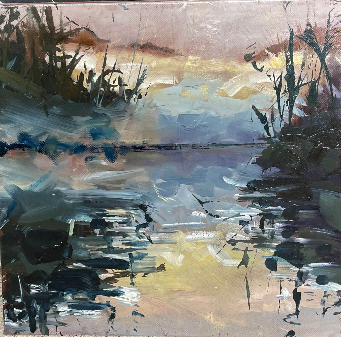 Dark Misty Inlet